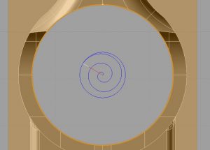 spiral toolpath
