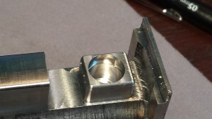 1300rpm 4ipm 0.4 DOC 0.001 WOC